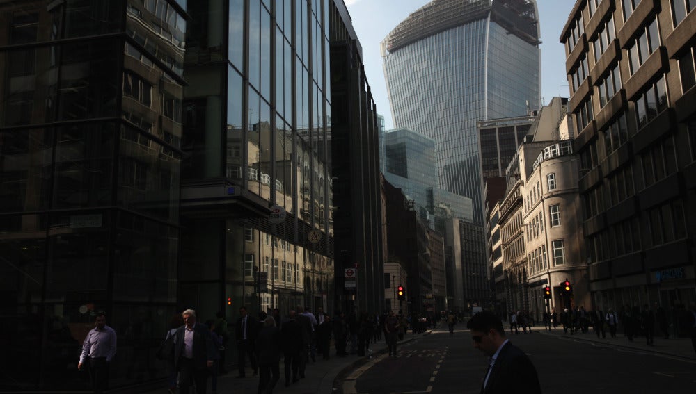 Vista general del edificio 'Walkie-Talkie' en Londres