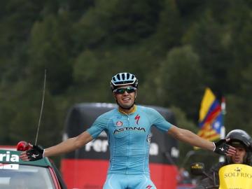 Mikel Landa durante la Vuelta a España