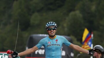 Mikel Landa durante la Vuelta a España