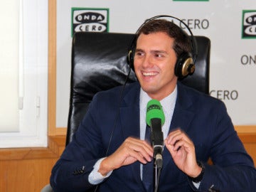 El líder de Ciudadanos, Albert Rivera, en Onda Cero