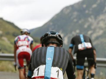 Chris Froome, durante La Vuelta