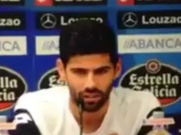 Juanfran Moreno, en rueda de prensa Juanfran Moreno, en rueda de prensa