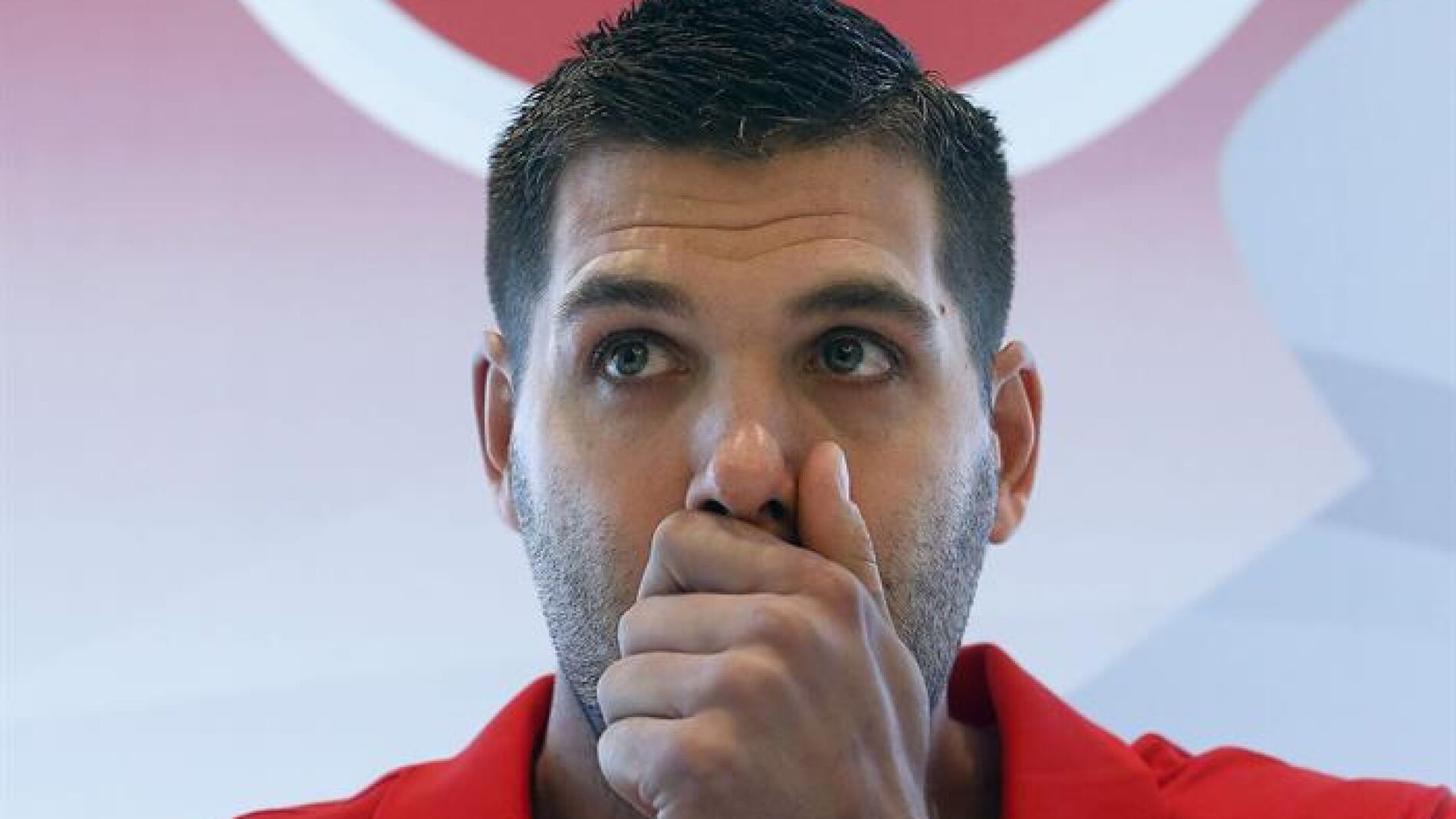 Felipe Reyes durante una entrevista