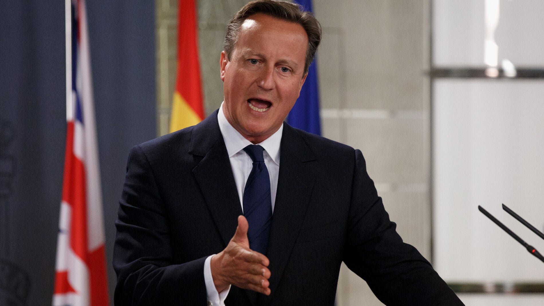 David Cameron, primer ministro de Reino Unido