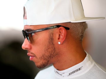 Lewis Hamilton, de rubio