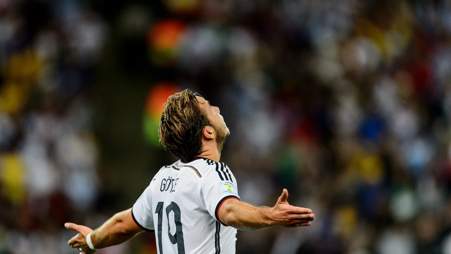 Mario Götze, durante un partido con Alemania Mario Götze, durante un partido con Alemania