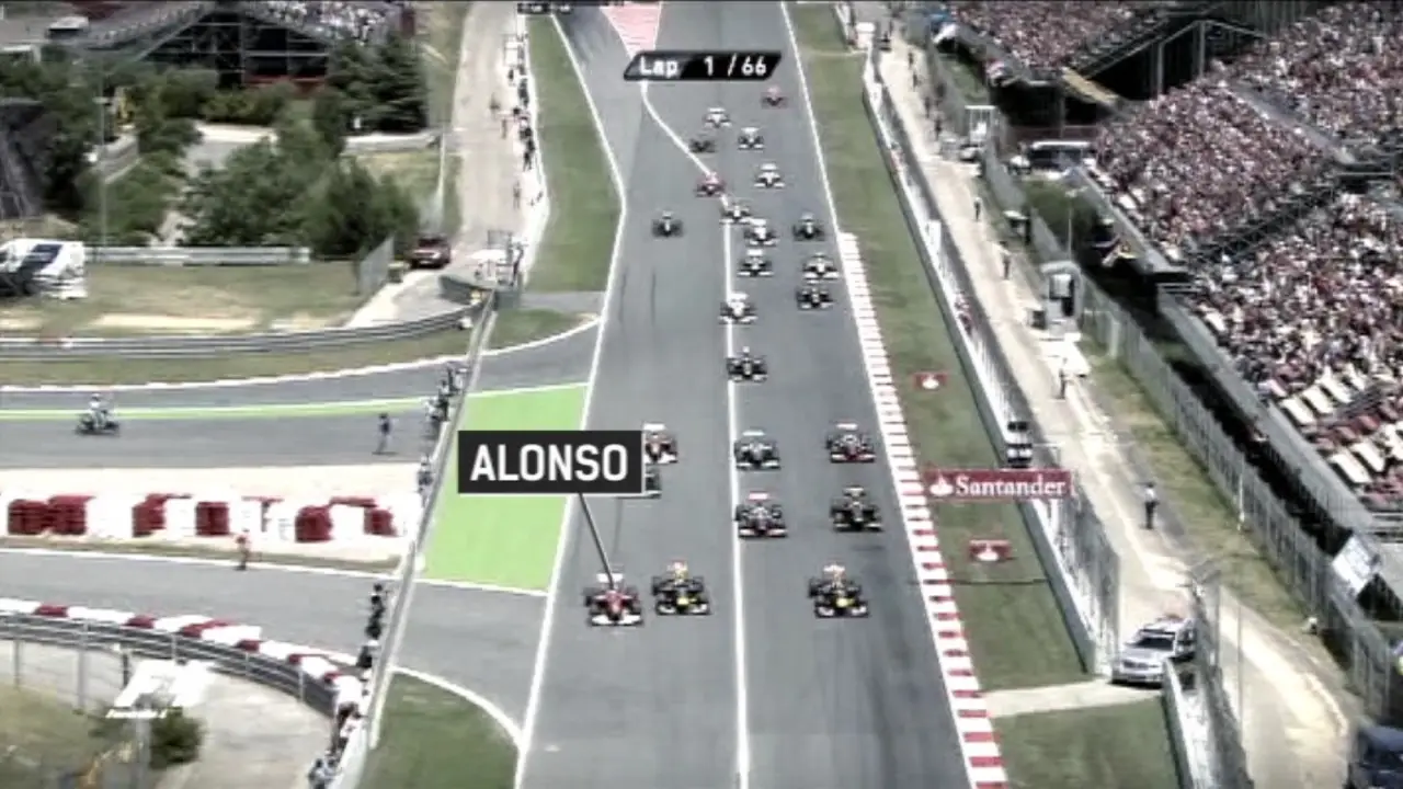 La salida del GP de España 2011, la mejor para los internáutas