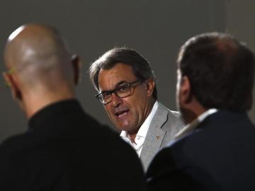 El presidente de la Generalitat, Artur Mas