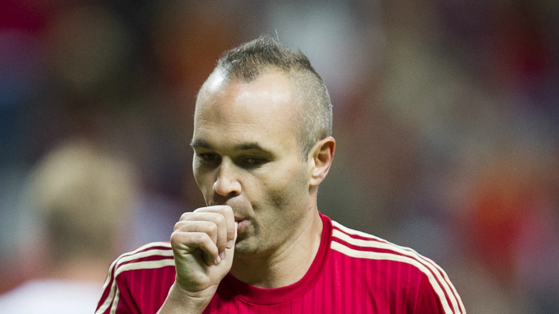 Andrés Iniesta marca gol frente a Eslovaquia Andrés Iniesta marca gol frente a Eslovaquia