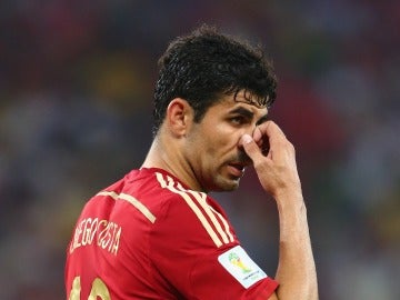 Diego Costa, en un partido con España Diego Costa, en un partido con España