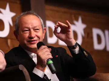 El multimillonario egipcio Naguib Sawiris El multimillonario egipcio Naguib Sawiris