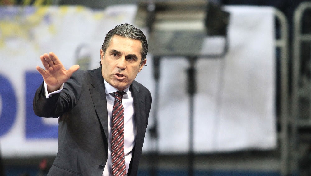 Sergio Scariolo, durante un partido