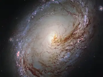 Galaxia espiral captada por el telescopio Hubble Galaxia espiral captada por el telescopio Hubble