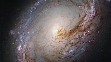 Galaxia espiral captada por el telescopio Hubble