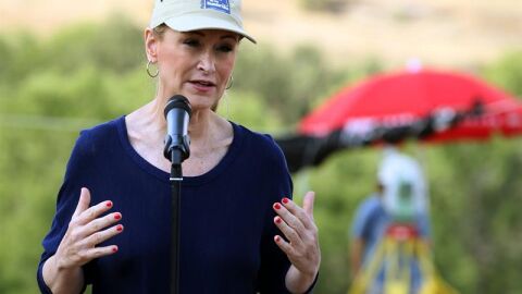 La presidenta de la Comunidad de Madrid, Cristina Cifuentes