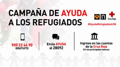 Antena 3 Noticias y Cruz Roja lanzamos una campaña de ayuda a refugiados en Europa