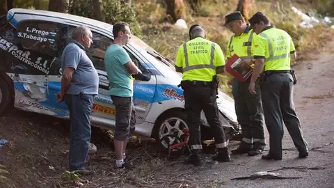 Lugar donde el coche perdió el control Lugar donde el coche perdió el control