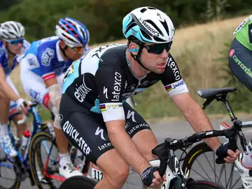 Mark Cavendish durante una etapa del pasado Tour de Francia Mark Cavendish durante una etapa del pasado Tour de Francia