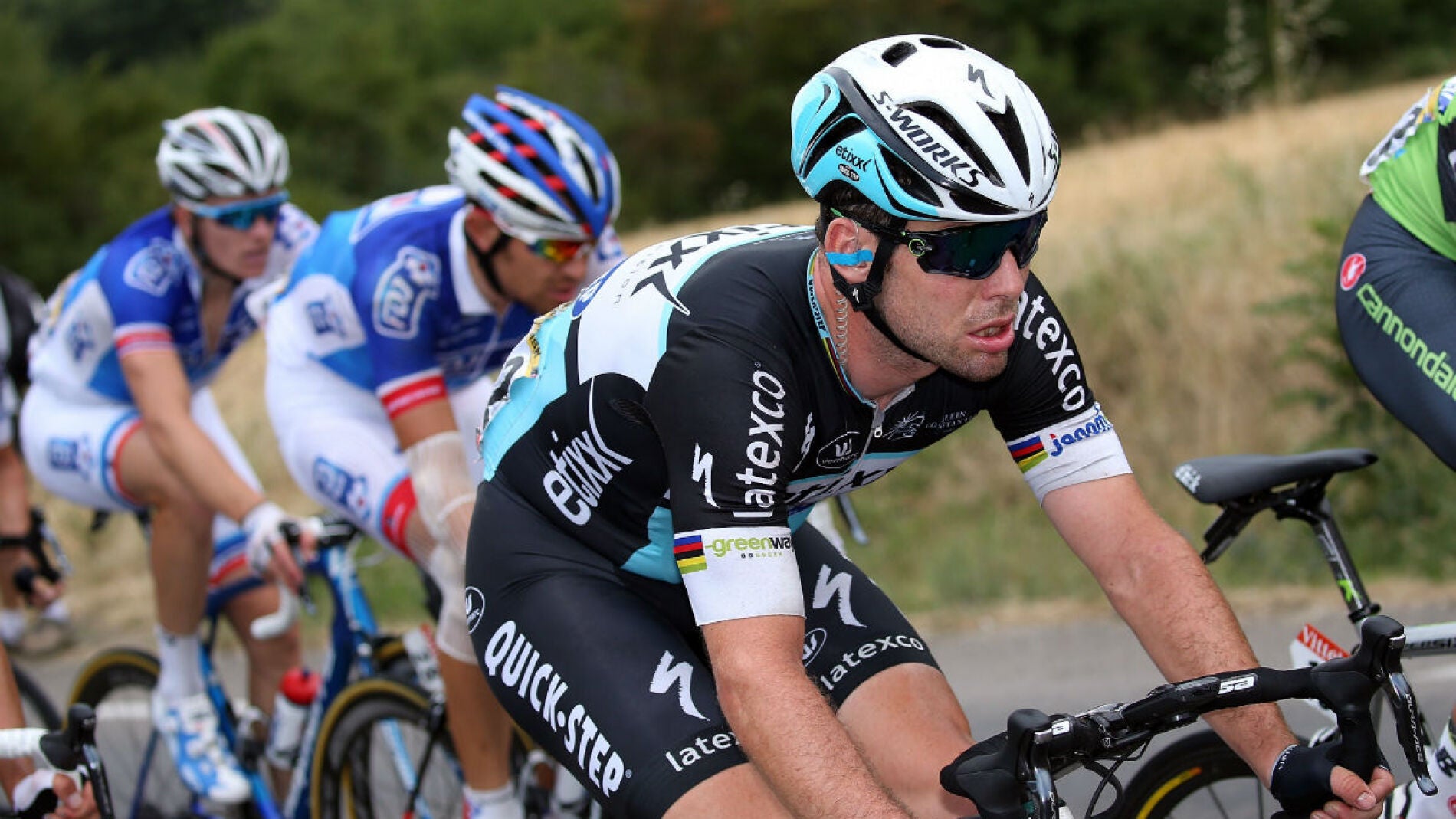 Mark Cavendish durante una etapa del pasado Tour de Francia
