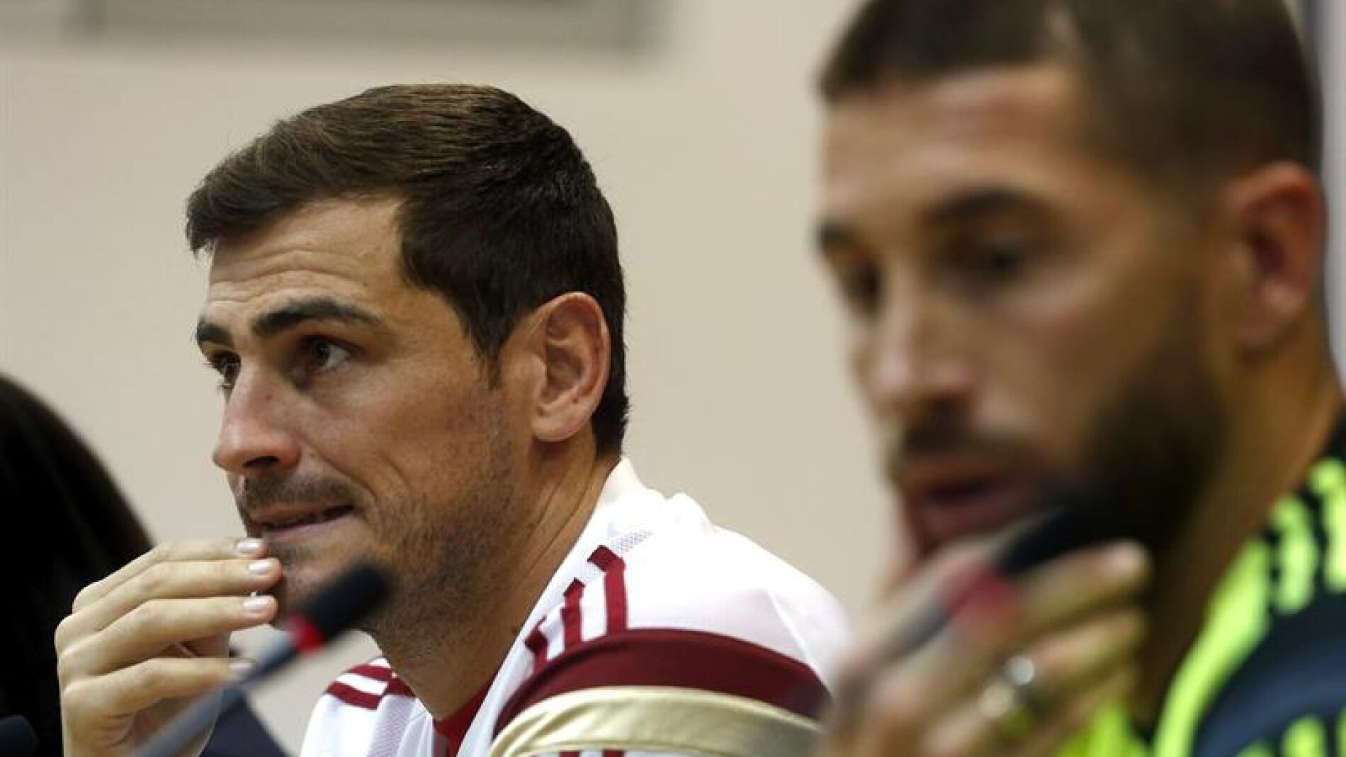  El jugador de la selecci&oacute;n espa&ntilde;ola, Iker Casillas