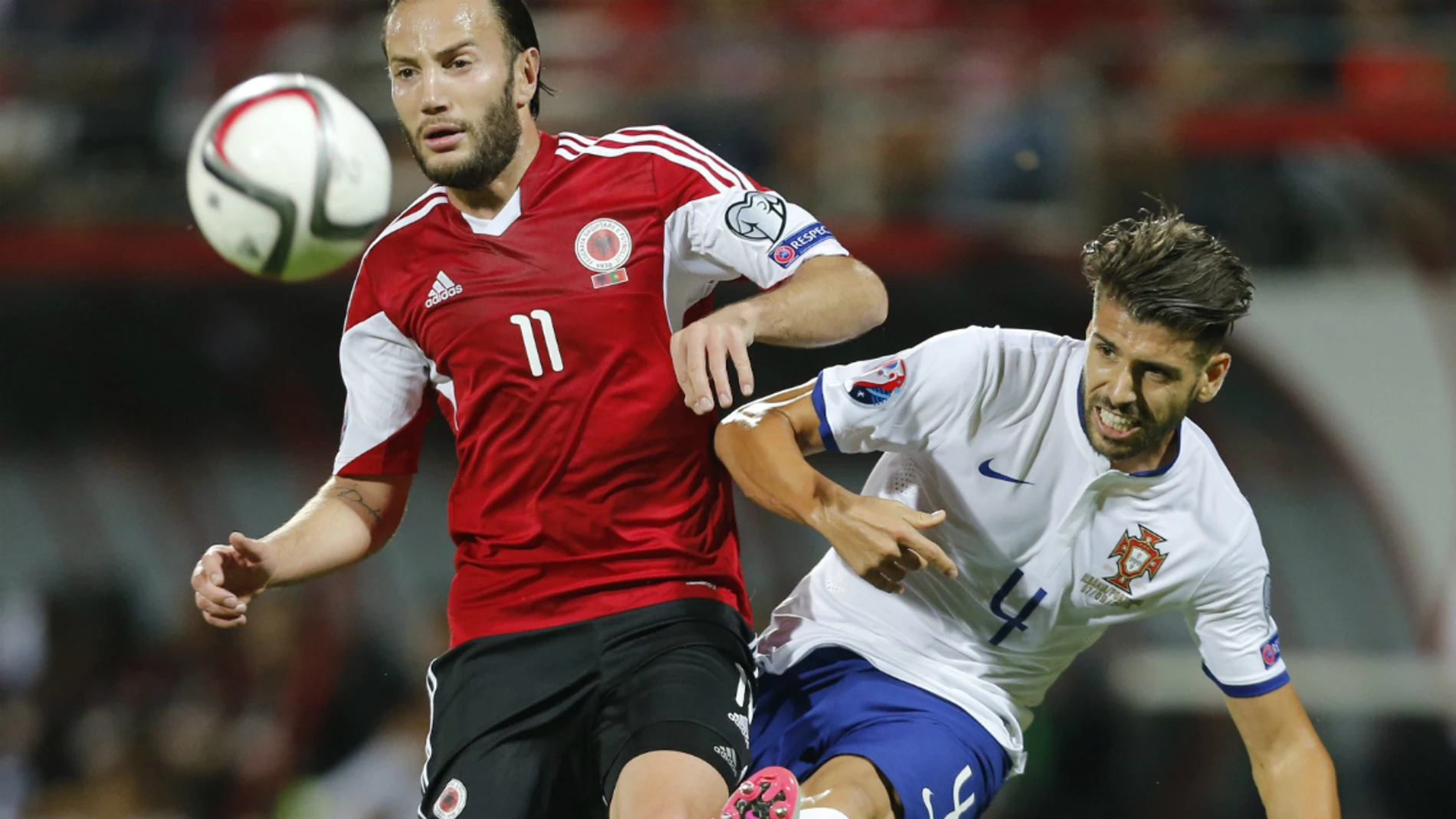 Veloso, durante el partido contra Albania Veloso, durante el partido contra Albania