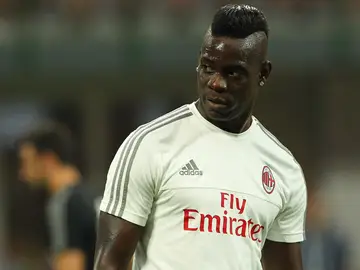 El delantero italiano Mario Balotelli El delantero italiano Mario Balotelli
