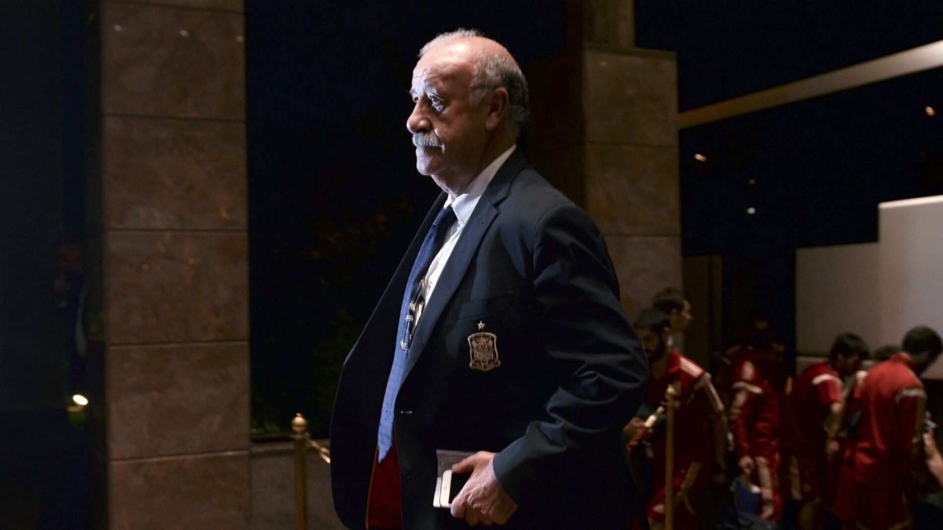 Vicente del Bosque, llegando a Macedonia