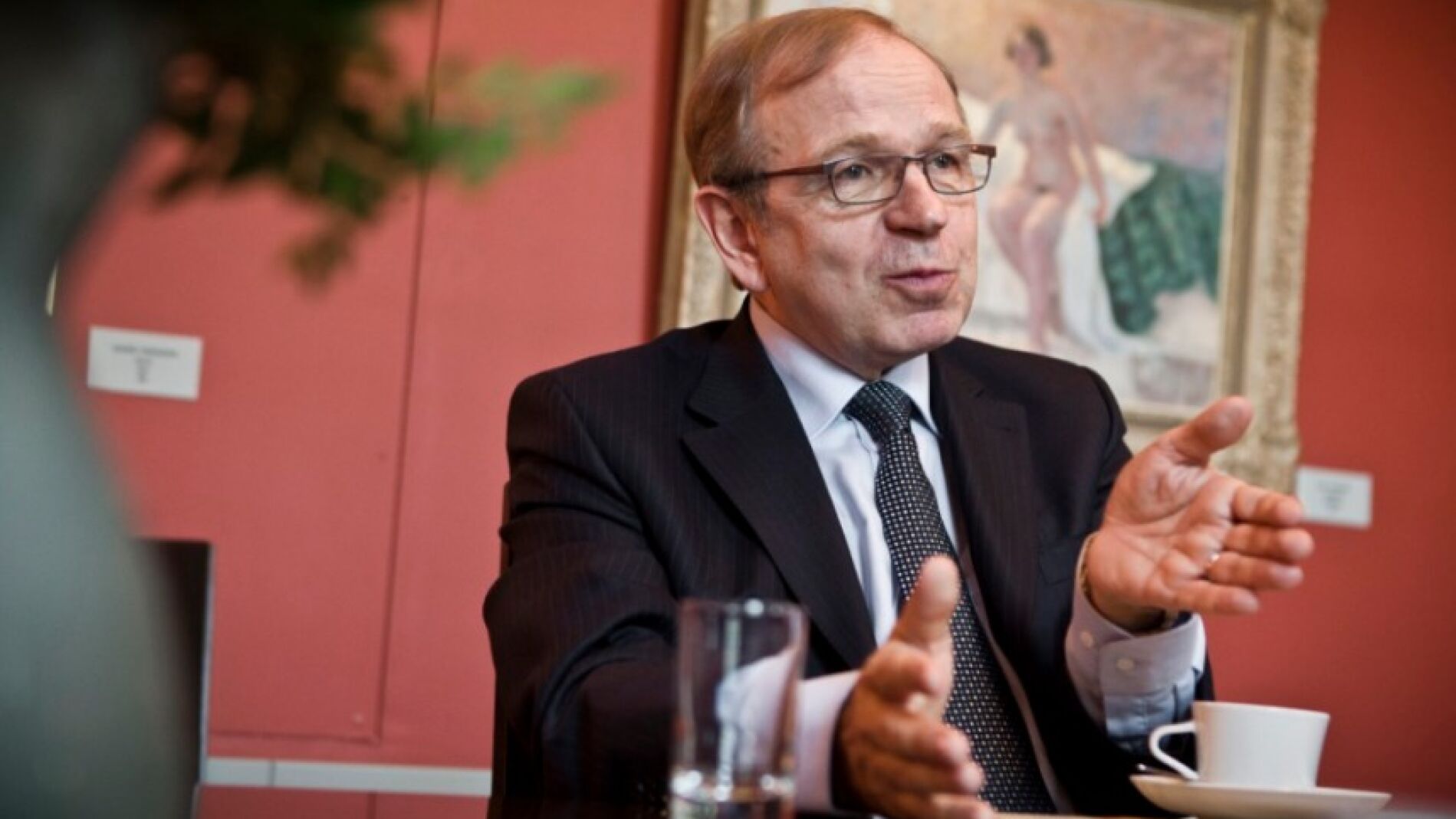 El gobernador del Banco de Finlandia, Erkki Liikanen.