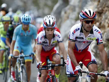 'Purito' Rodríguez, durante la etapa 'Purito' Rodríguez, durante la etapa
