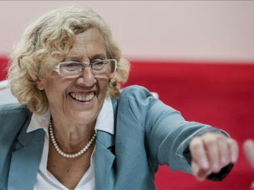 Manuela Carmena en un foro