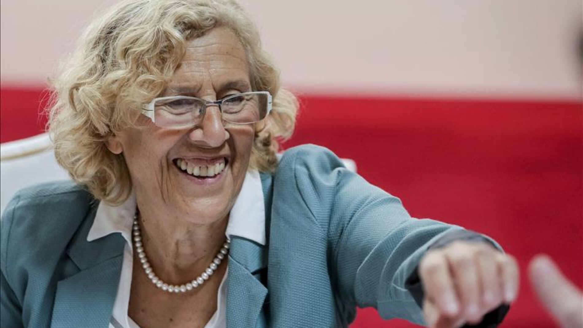 Manuela Carmena en un foro