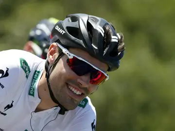 Tom Dumoulin, durante una etapa de la Vuelta Tom Dumoulin, durante una etapa de la Vuelta