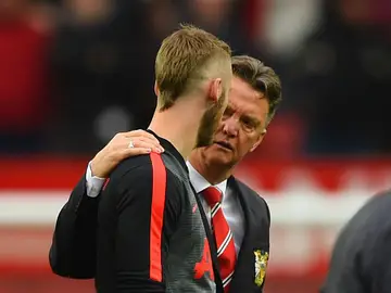 De Gea y Van Gaal De Gea y Van Gaal