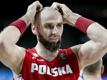 Marcin Gortat, la estrella de la selección polaca Marcin Gortat, la estrella de la selección polaca
