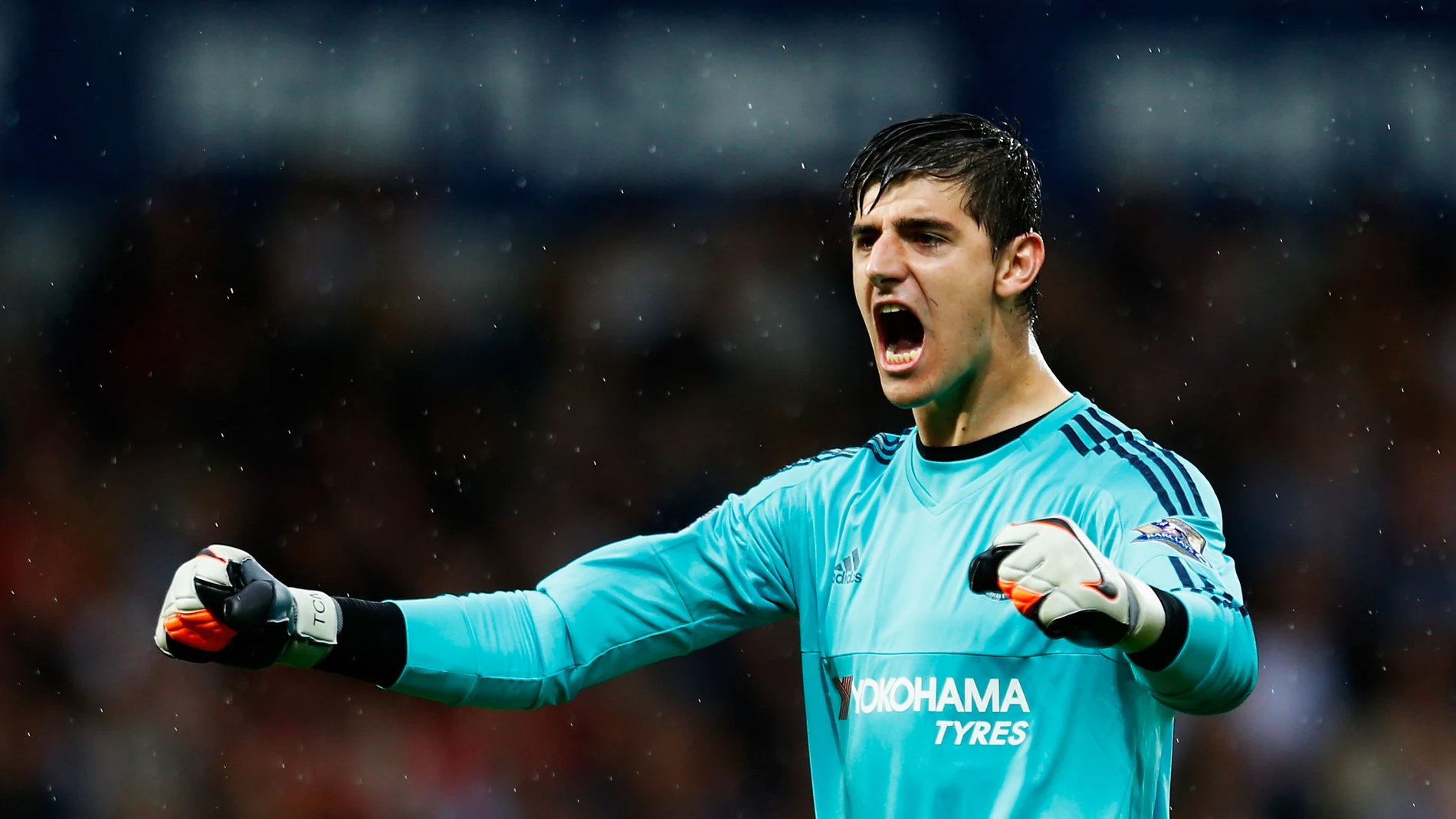 El portero del Chelsea Thibaut Courtois El portero del Chelsea Thibaut Courtois