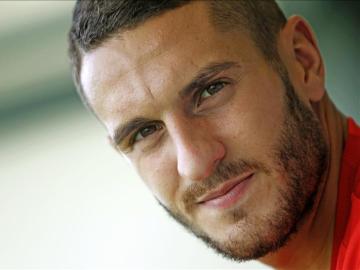 El centrocampista del Atlético de Madrid Koke Resurrección