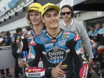 Jorge Navarro, piloto español de Moto3 Jorge Navarro, piloto español de Moto3