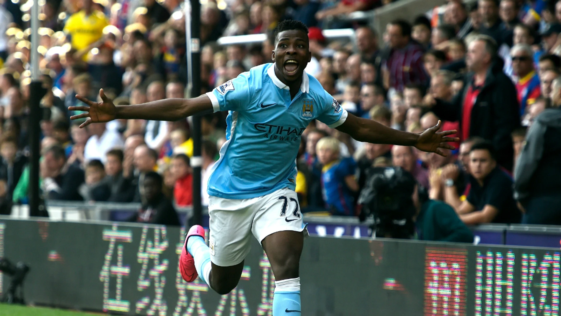 Kelechi Iheanacho jugador del Manchester City Kelechi Iheanacho jugador del Manchester City
