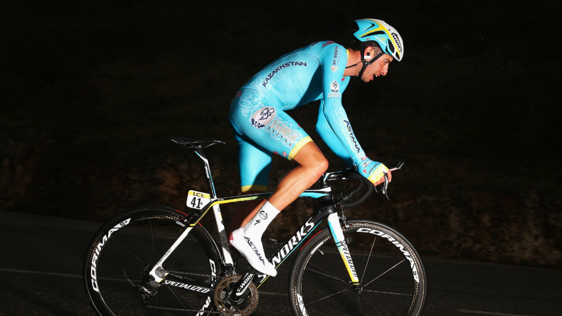 Fabio Aru, con el Astana