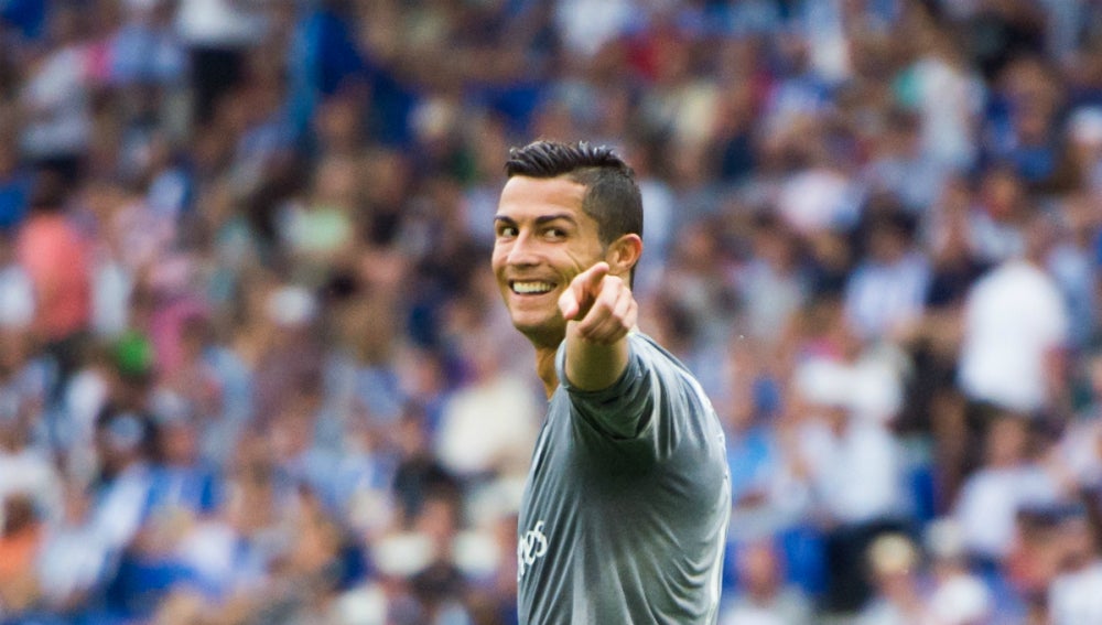 Cristiano Ronaldo marca cinco goles al Espanyol