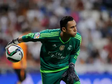 Keylor Navas portero del Real Madrid Keylor Navas portero del Real Madrid