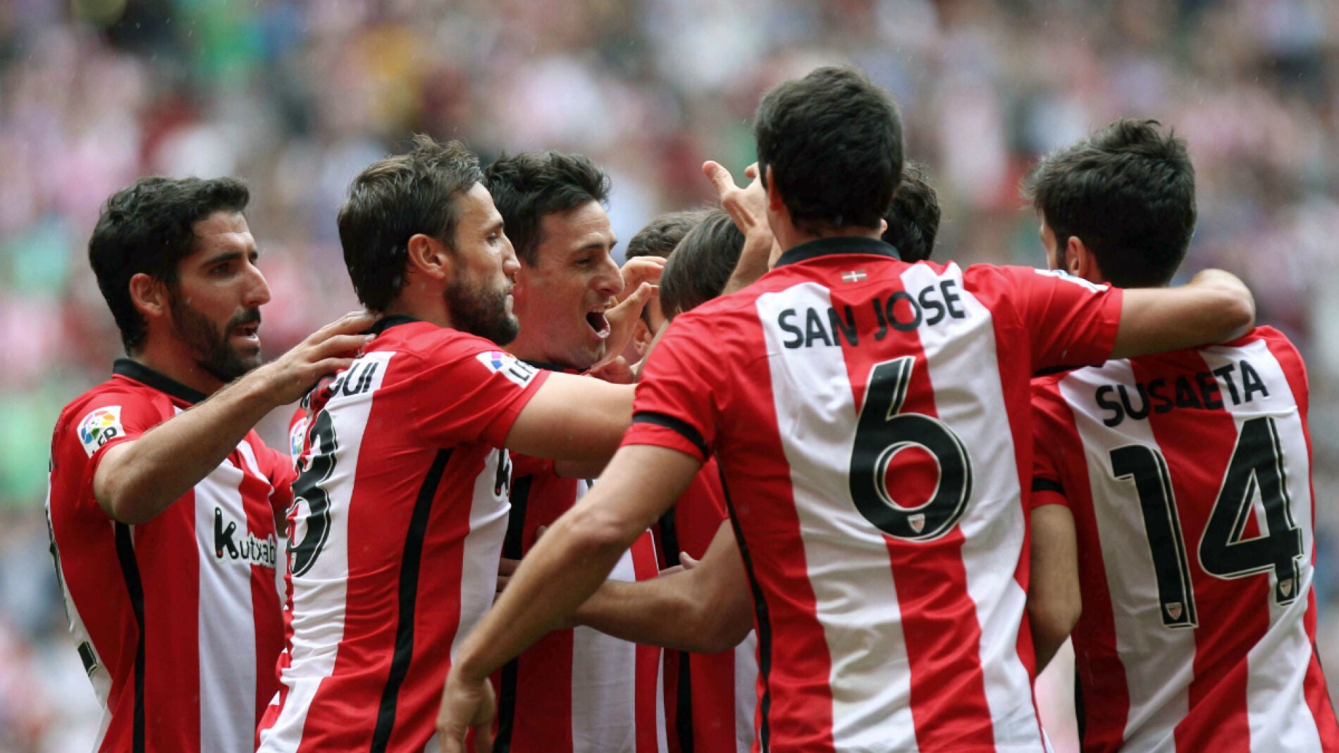 El Athletic celebra un tanto