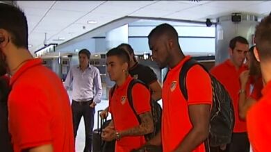 El Atlético pone rumbo a Turquía sin Filipe Luis