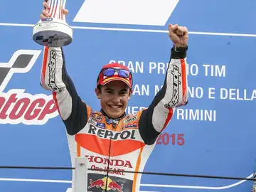 Marc Márquez en el Gran Premio de San Marino Marc Márquez en el Gran Premio de San Marino