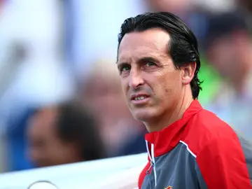 Unai Emery, durante un partido del Sevilla Unai Emery, durante un partido del Sevilla