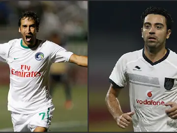 Raúl y Xavi Raúl y Xavi