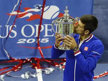 El tenista Novak Djokovic El tenista Novak Djokovic