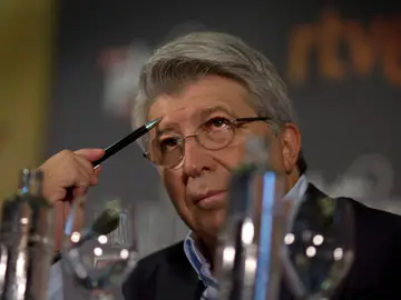 Enrique Cerezo, durante una charla Enrique Cerezo, durante una charla