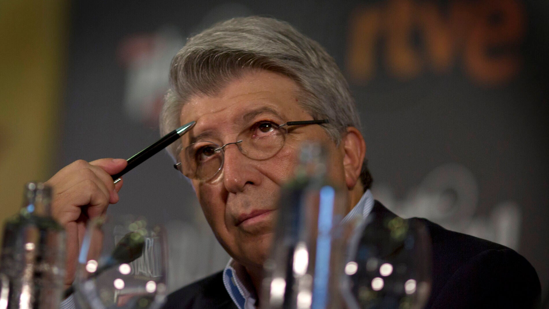 Enrique Cerezo, durante una charla