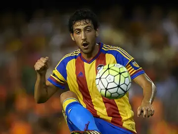 Dani Parejo, en un partido con el Valencia Dani Parejo, en un partido con el Valencia